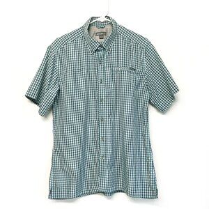 Eddie Bauer Men's Plaid Shirt Short Sleeve Size M